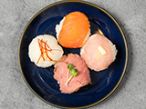 可愛らしく食べやすく、更に美味な手まり寿司