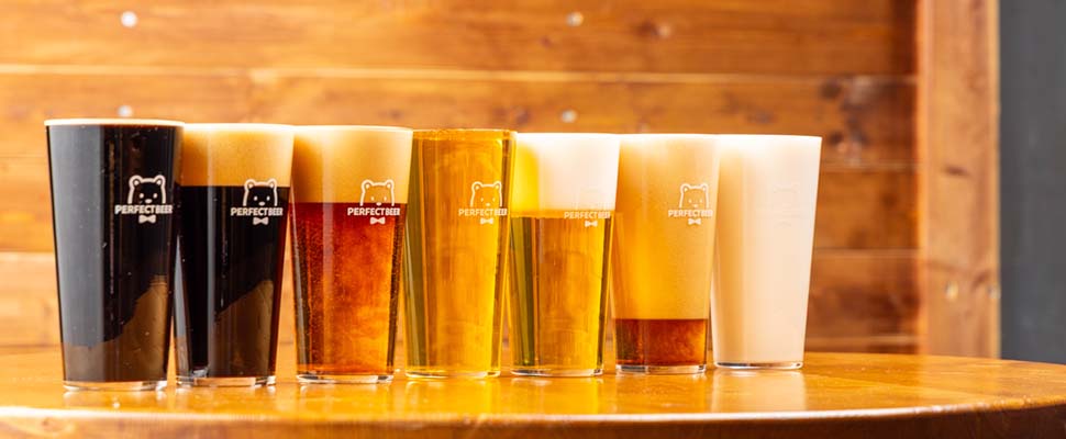 目の前で注がれるビールでパーティーがワンランクアップ