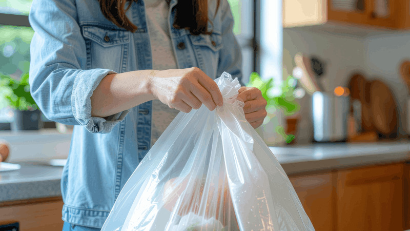 食べ終わったゴミは回収してもらえますか？