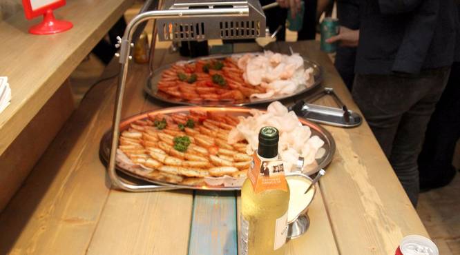 ヒートランプで温かさをキープ。