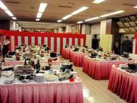 あったか～い鍋を囲んでの祝賀懇親会