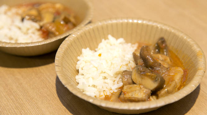 こだわりのバターライスとの愛称は抜群！