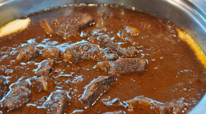 とろりと煮込んだカレー