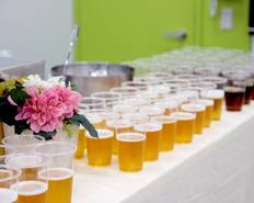 安心の飲み放題！ビールは生ビールサーバーで提供