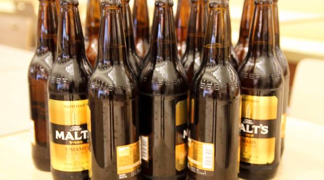 キンキンに冷えた乾杯の生ビール