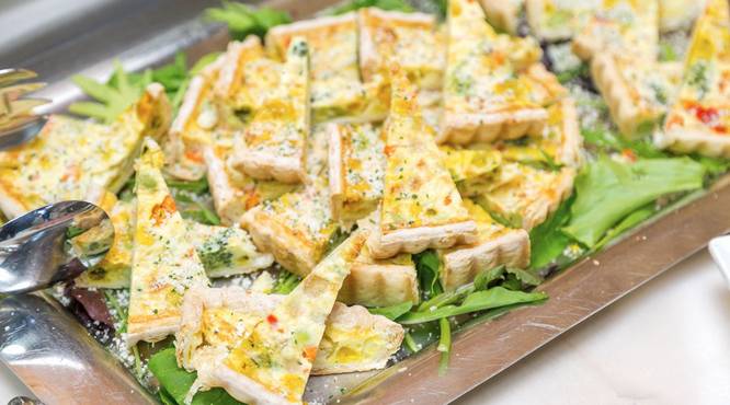 7種の野菜のキッシュ！
