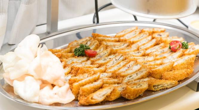 ヒートランプでアツアツをキープ