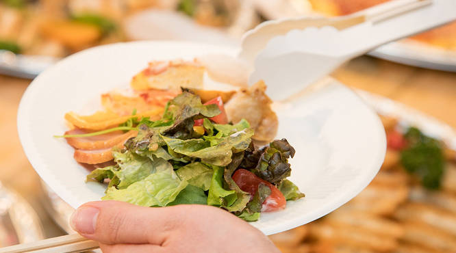 盛り付けも楽しい♪