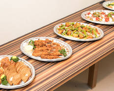 大皿でたっぷりと