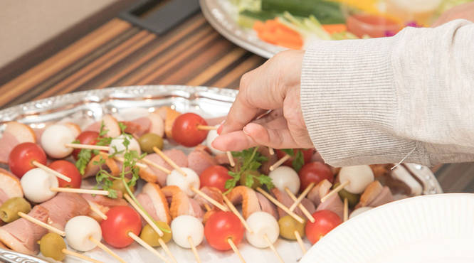 取りやすく並べます