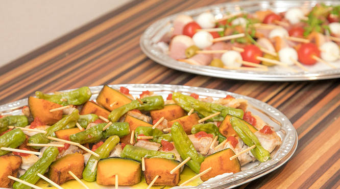 手軽に食べられる串料理