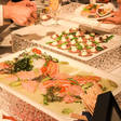 贅沢食材を使った料理がずらり！