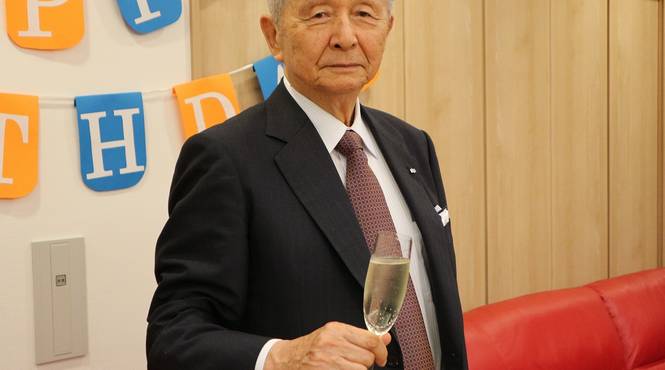 会長から乾杯のご挨拶