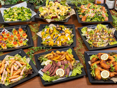 ステーキやパエリアを中心にしたライトデリプラン