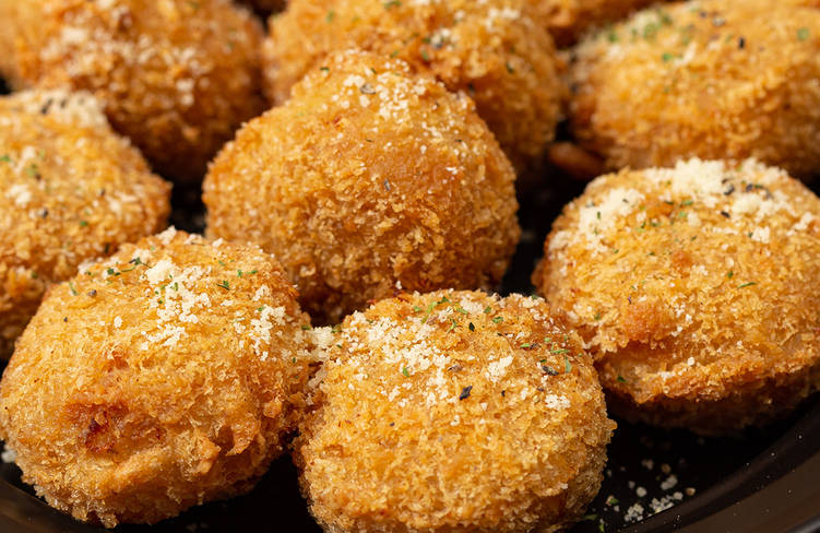 トリュフ風味のアランチーニ
