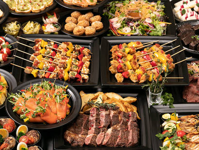 アンガス牛ステーキ！ゴージャスイタリアンプラン