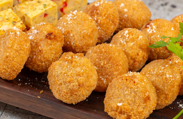 トリュフ風味のアランチーニ