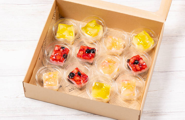 彩りminiケーキのアソート