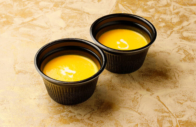 黒トリュフ入りじゃがいものポタージュ