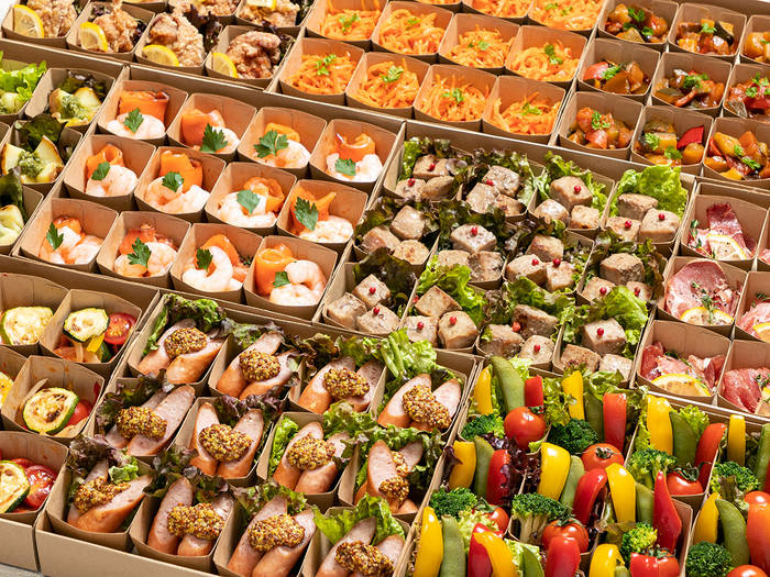 小分けブッフェプラン[フラッシュ]｜GALETTE STAND(ガレットスタンド