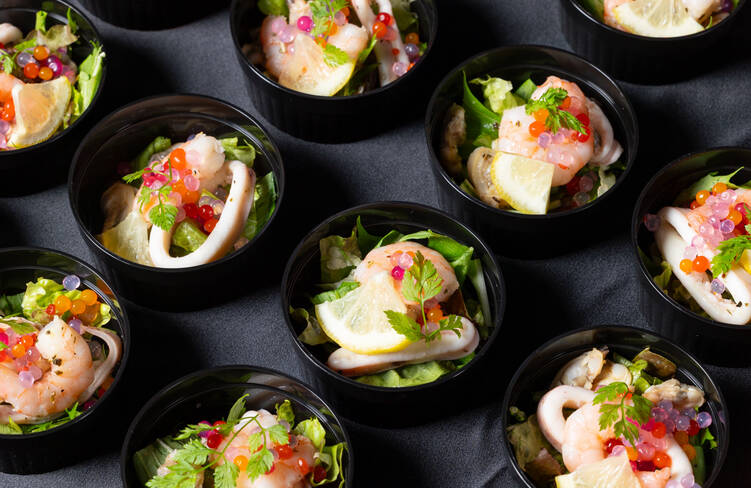 魚介のシトラスマリネ