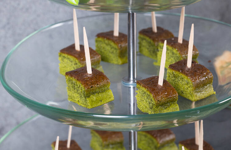 抹茶のブラウニー