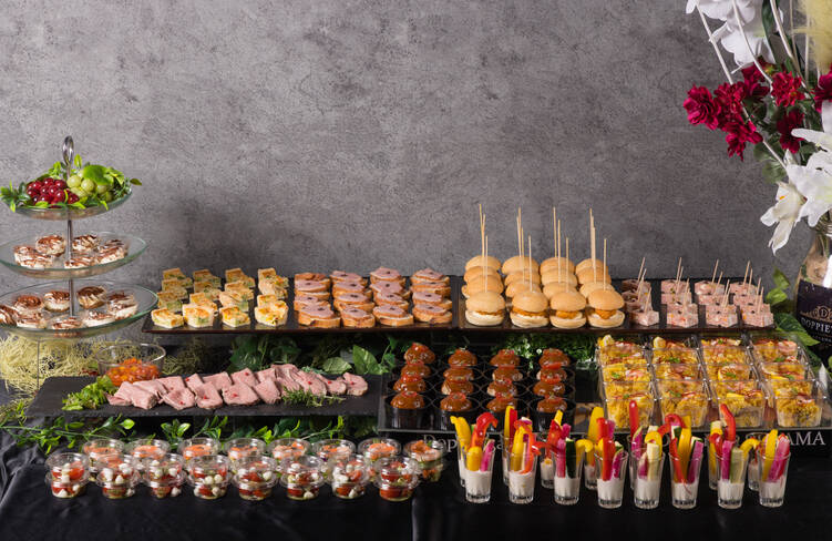 16名様分の盛り付けイメージ