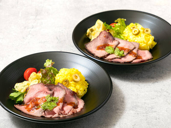 ローストビーフ オニオンソースコース Le A Table リアテーブル シェフコレ