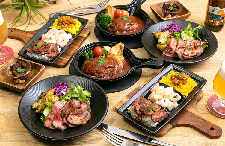 2名様分の盛り付けイメージ