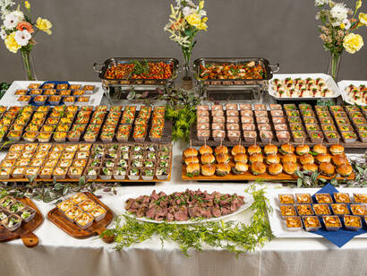 温製メインと小分けフレンチ ア・ポワンコース