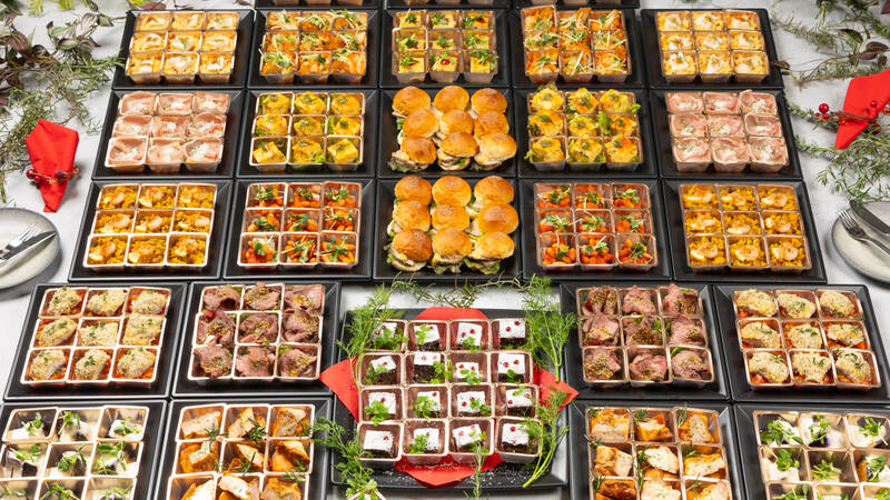 小分けで便利!ラグジュアリー クリスマスプラン≪12/30まで納品可能≫(3,000円/人)