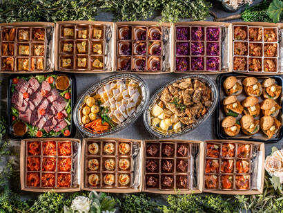 温かいメインは最高！2種の《温製》お肉のメイン