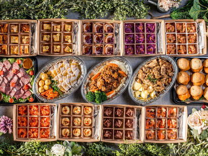 温かいメインは最高！3種の《温製》お肉のメイン