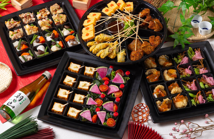 8名様分の盛り付けイメージ