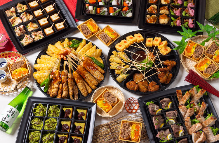 8名様分の盛り付けイメージ