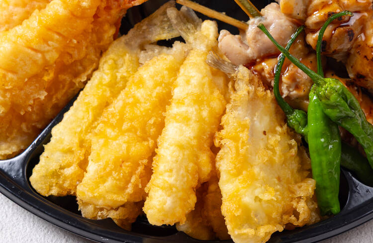 上天ぷら(キス)