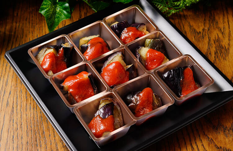 シチリア風茄子のトマトソース