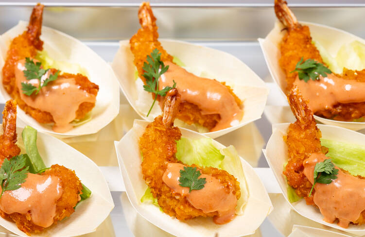 エビのクリスピーフライ