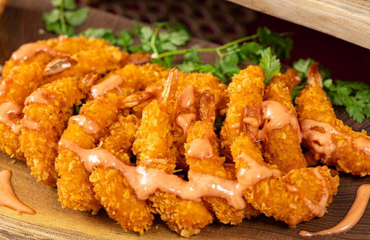 エビのクリスピーフライ