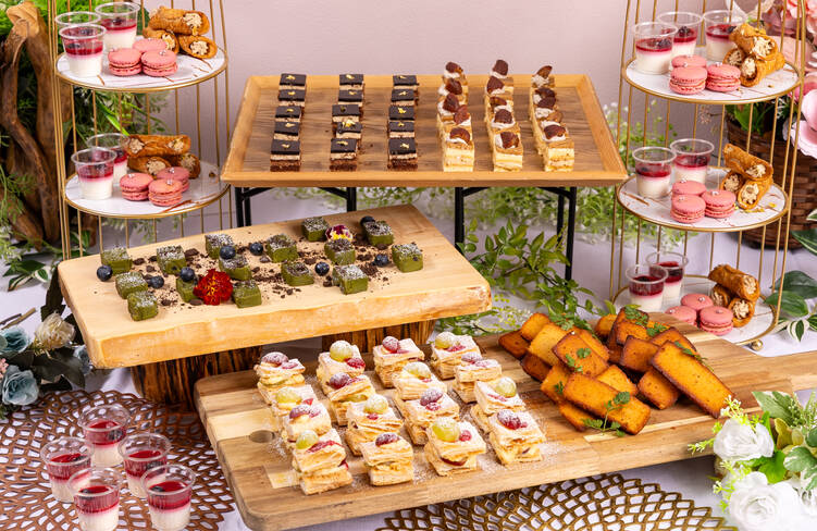 15名様分盛り付けイメージ