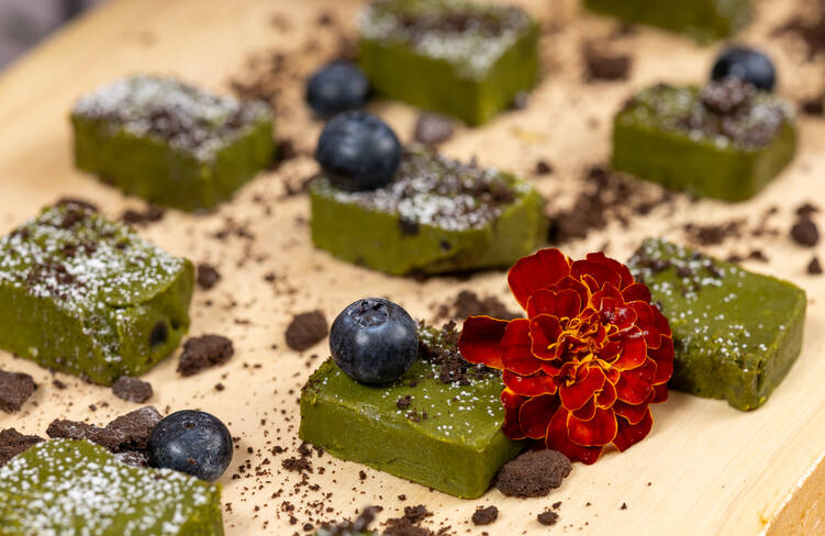 抹茶の濃厚テリーヌ