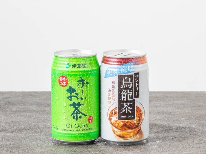 お茶2本セット(緑茶・ウーロン茶)｜ヒエドリ - シェフコレ