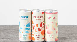 Kiss of Wine 缶 ヴィーガン認証ワイン3種セット(1,750円 / 人) - オードブル