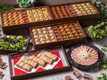 和牛ハツの入った肉ケータリング松プラン