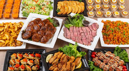 ローストビーフ&ハンバーグ！お肉がデラックスプラン(1,500円 / 人) - オードブル