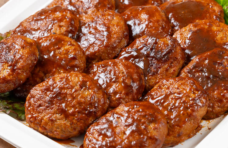 超BIGデミグラスハンバーグ