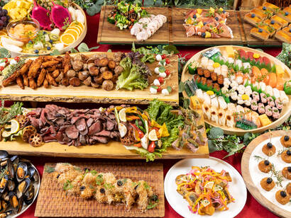 お寿司にフルーツまで！ラグジュアリーケータリングプラン