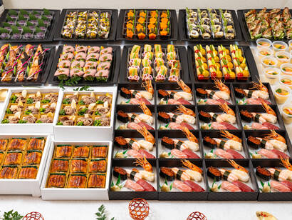 個食・特選鮨と小分け・温製料理の懐石プラン