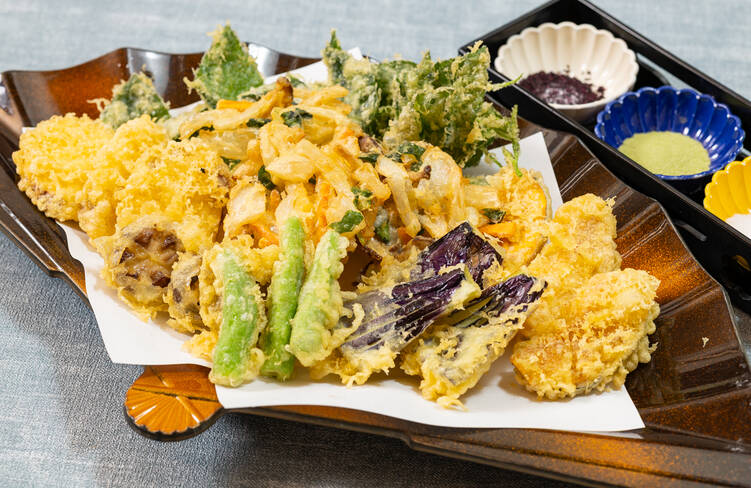 精進揚げ 7種盛り