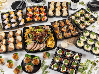 大皿盛りと小分け プラチナイベントプラン